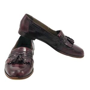 Bally Men’s Size 9.5” Super Prime Brown Tassel Loafer Slip On 567